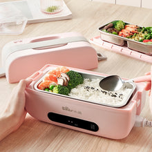Load image into Gallery viewer, Portable Electric Lunch Box Rice Cooker Office Worker Student Automatic Heating Insulation Reservation Vacuum Seal
