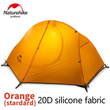 Load image into Gallery viewer, Naturehike 1 Person Cycling Ultralight Tent Waterproof Double Layer 4 Season Outdoor Camping Hiking Tourist Tents NH18A095-D
