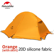 Load image into Gallery viewer, Naturehike 1 Person Cycling Ultralight Tent Waterproof Double Layer 4 Season Outdoor Camping Hiking Tourist Tents NH18A095-D
