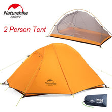 Load image into Gallery viewer, Naturehike 1 Person Cycling Ultralight Tent Waterproof Double Layer 4 Season Outdoor Camping Hiking Tourist Tents NH18A095-D
