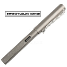 Load image into Gallery viewer, High-End 2-IN-1 Titanium TC4 Tactical Fountain Pen Self Defense Business Writing Pen Outdoor EDC Tool Christmas Gift
