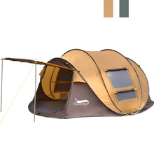 Load image into Gallery viewer, Desert&amp;Fox Outdoor Camping Tents 3-4 Person Automatic Pop Up Instant Tent Hiking Travelling Tourist Fishing Beach Tents Awnings
