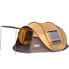 Load image into Gallery viewer, Desert&amp;Fox Outdoor Camping Tents 3-4 Person Automatic Pop Up Instant Tent Hiking Travelling Tourist Fishing Beach Tents Awnings
