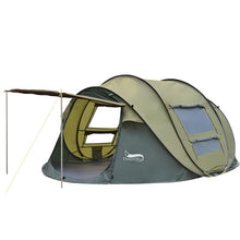 Load image into Gallery viewer, Desert&amp;Fox Outdoor Camping Tents 3-4 Person Automatic Pop Up Instant Tent Hiking Travelling Tourist Fishing Beach Tents Awnings
