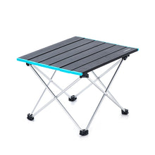 Load image into Gallery viewer, Nh Mobil Outside Aluminum Alloy Folding Portable Picnic Table Tourist Field Barbecue Camping Table
