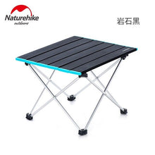 Load image into Gallery viewer, Nh Mobil Outside Aluminum Alloy Folding Portable Picnic Table Tourist Field Barbecue Camping Table

