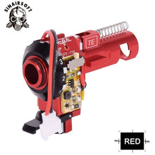 Load image into Gallery viewer, Tactical High precision PRO CNC Aluminum Red Hop up Chamber with LED For M4 M16 AEG  Series Airsoft Hunting Accessories
